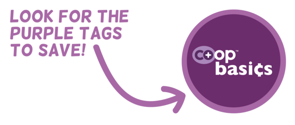 co-op basics purple logo