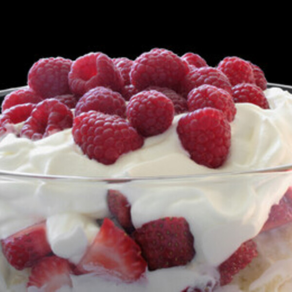 Raspberries and Cream