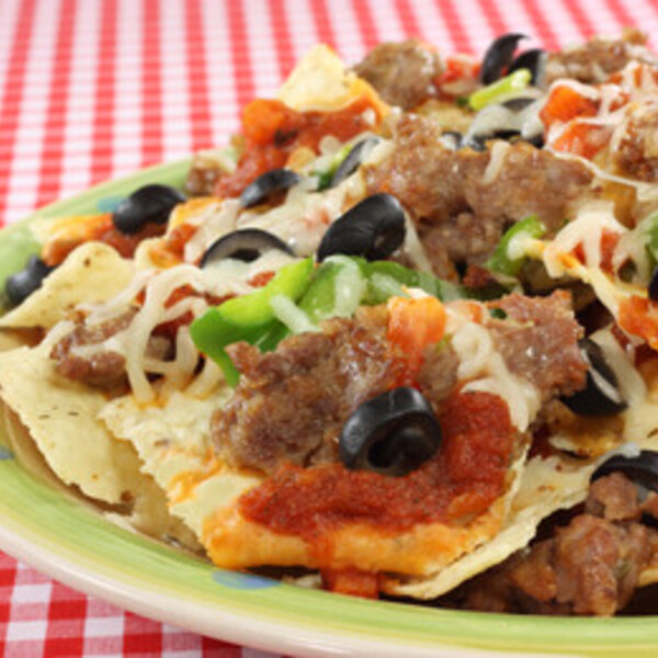 Pizza Nachos