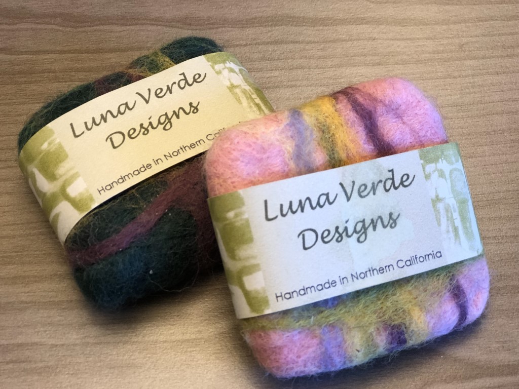 Luna Verde Designs felted soap