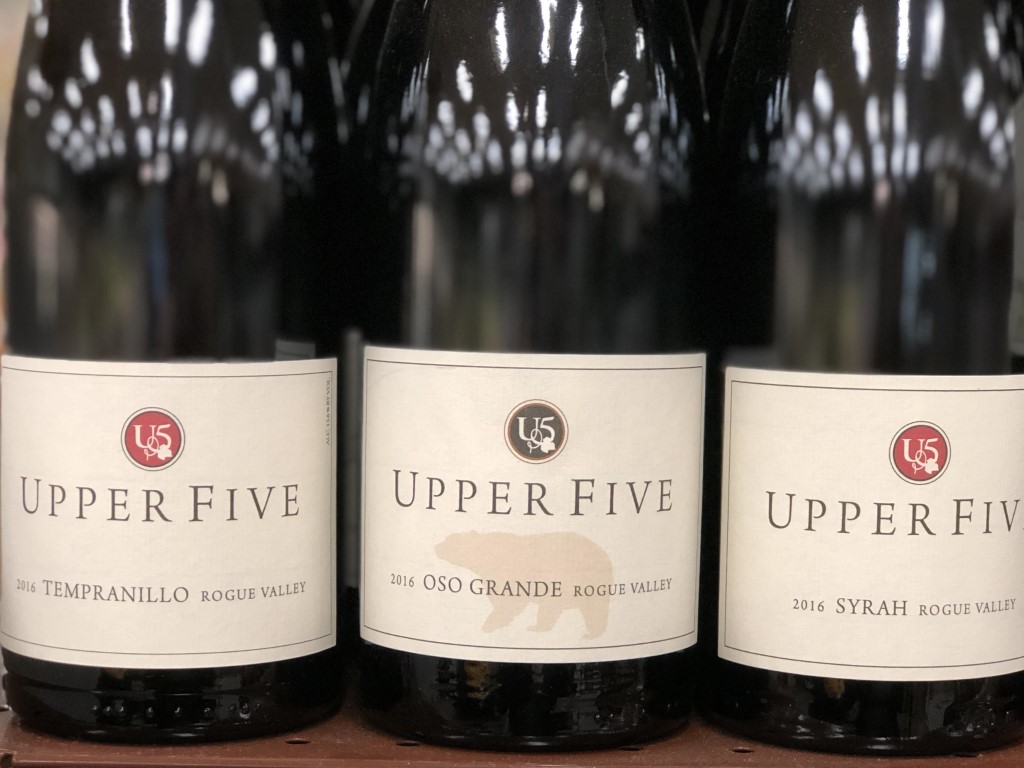 Upper Five wines