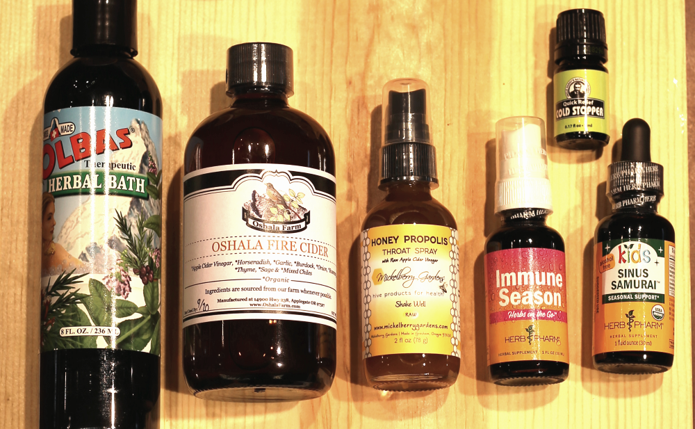 Herbal baths and sprays